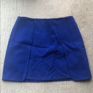Blue Mini Skirt